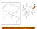 Gm Oem 14-19 Escalade Windshield Glass-mirror Cover 23422452 New. Price: $17.99.