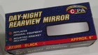 Interior Mirror Cipa-usa 31000 Day Night Black 8" New. Price: $16.00.