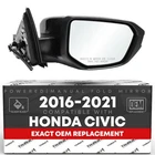 Honda Civic Passenger Side Mirror Replacement - Powered Adjustment, Manual Fo... New. Price: $76.99.