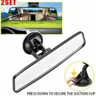 2SET Universal Interior Car Mirror Suction Cup Wide Baby Back New. Price: $31.69.
