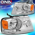 2004-2008 Ford F-150 Lincoln Mark Lt Factory Style Chrome/ Amber Headlights New. Price: $60.99.
