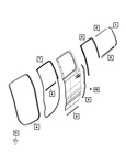 Genuine Mopar Pan Head Screw Right 6512640AA New. Price: $13.84.