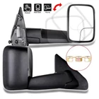 Pair Manual Mirrors For 2002-2010 Dodge Ram 1500 2500 3500 Towing Side View New. Price: $84.49.