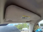 2011 Jeep Liberty Passenger Right Sun Visor Tan Illuminated Used 268-01771R. Price: $84.95.