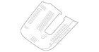 Genuine Mercedes-benz Interior Rear View Mirror Cover 910-821-04-00-9051 New. Price: $23.10.
