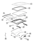 Genuine Mopar Pan Head Screw 68197857AA New. Price: $23.57.