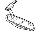 Interior Rear View Mirror Oem 00-04 Toyota Tacoma 1YR Wrnty Used. Price: $75.00.