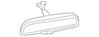Genuine Mazda Interior Rear View Mirror TN43-69-220 New. Price: $188.78.