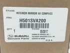 2017-2021 Subaru Wrx Sti Brz Auto-dimming Mirror With Compass New H501SVA200. Price: $184.99.