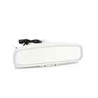 2012 - 2017 Fiat 500 Mirror Interior Rear View Wo Compass Switch E3021035 Oem Used. Price: $68.37.