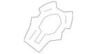 Genuine Volkswagen Mirror Support 7N0-845-543-A New. Price: $66.26.