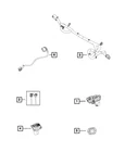 Genuine Mopar Mounting Bracket 68184166AA New. Price: $46.83.