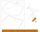 Gm Oem 19-23 Sierra 1500 Windshield Glass-mirror Cover 84398371 New. Price: $33.86.