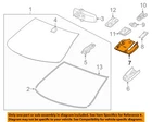 Gm Oem 16-25 Malibu Windshield Glass-trim Cover 23242807 New. Price: $30.20.