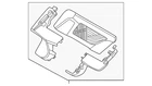Genuine Bmw Interior Rear View Mirror Cover 51-16-5-B4A-D41 New. Price: $35.03.