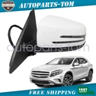 White Left Driver Side Mirror Fits Mercedes GLA250 GLA45 13-20 With Blind Spot New. Price: $80.74.