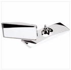 Billet Specialties 73420 - Rectangle Mirror Head Polished New. Price: $80.95.