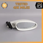 Porsche Boxster 987 911 Right Side Exterior Door Rear View Mirror White Oem 45K Used. Price: $182.60.
