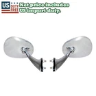 Porsche 356A 356B Garrera Gtl 356C 356SC 48-66 Ellipse Chrome Fender Mirrors Lr New. Price: $104.74.