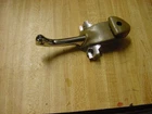 1967-68 Gm Inside Chrome Rear View Mirror Bracket W/brown Cadillac Chevy Buick Used. Price: $19.99.