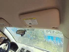 2014 Nissan Versa Passenger Sun Visor Tan Oem Used 268-11726R 137K Miles. Price: $80.70.