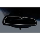 Rear View Mirror Trim Crossed Flags Logo For 2005-2013 Chevy Corvette Brushed New. Price: $54.95.