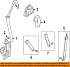 Chrysler Oem Front Seat Belt-outer Assembly Screw 6105123AA New. Price: $5.85.