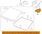 Gm Oem 14-16 Elr Windshield Glass-trim Cover 22916691 New. Price: $38.32.