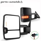 Power Heated Led Signal Towing Side View Mirrors Fits 03-06 Silverado Sierra New. Price: $123.49.