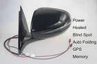 Driver Side Mirror Blind Spot For Mercedes X253 GLC250 Amg Black Lh 16-21 New. Price: $145.00.