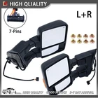 Pair Left Right Power Heated Tow Mirrors 2008-16 Ford F250/F350/F450/F550 Sd New. Price: $154.99.