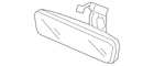 Genuine Honda Interior Rear View Mirror 76400-TVA-A01 New. Price: $586.38.