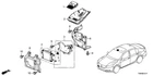 New Genuine Honda Accord Front Bumper Sensor Cover (2016-2017) Oe 36166T2AA01. Price: $19.06.