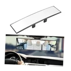 Kvaey Car Rear View Mirror, 11.0" Clip-on Large Wide Angle Panoramic Curved New. Price: $18.26.