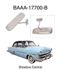1952 1953 1954 Ford Car Inside Interior Rearview Mirror Chrome New. Price: $62.88.