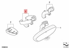 Genuine Bmw M3 X1 Z4 Roadster Zinoro Set Of Covers Mirror Baseplate 51169219140 New. Price: $31.04.