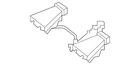 Genuine Mercedes-benz Upper Cover 297-827-15-00 New. Price: $68.58.