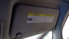 Passenger Sun Visor Gray Without Illumination Fits 07-13 SX4 108360 Used. Price: $94.00.