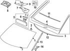 Genuine Honda Spring Stay 76405-THR-A31 New. Price: $15.65.