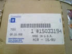 Genuine Gm Mirror Inside 15033194 Buy It Now Best Offer New. Price: $224.99.