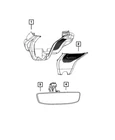 Genuine Mopar Mirror Cover 68584759AD New. Price: $14.81.