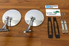 1966-1968 Chevy Round Bowtie Outside Mirror Kit Gm Licensed Camaro Chevelle Nova New. Price: $79.95.