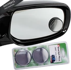 Kewayo 2 Pack Automotive Blind Spot Mirrors, Small Round Convex 50MM, Black New. Price: $11.15.
