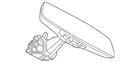 Genuine Bmw Interior Rear View Mirror 51-16-5-A8A-012 New. Price: $685.56.