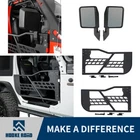 Hooke Road For 2007-18 Jeep Wrangler Jk 2-DOOR Tube Half + Rear View Mirror New. Price: $157.68.
