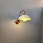Wall Light Mid Century For Half Dome Brass Sputnik Lamp Bedside Sconce New. Price: $196.34.
