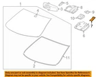 Gm Oem 13-16 Limited,malibu Windshield Glass-trim Cover 22806808 New. Price: $39.92.