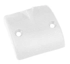 1967 Corvette Interior Rear View Mirror Bracket Cover White New. Price: $52.95.