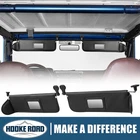 Hooke Road Sunvisors Replacement W/mirror For 97-02 Jeep Wrangler Tj New. Price: $58.88.