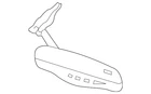 Genuine Gm Mirror Inside 25846036 New. Price: $146.90.